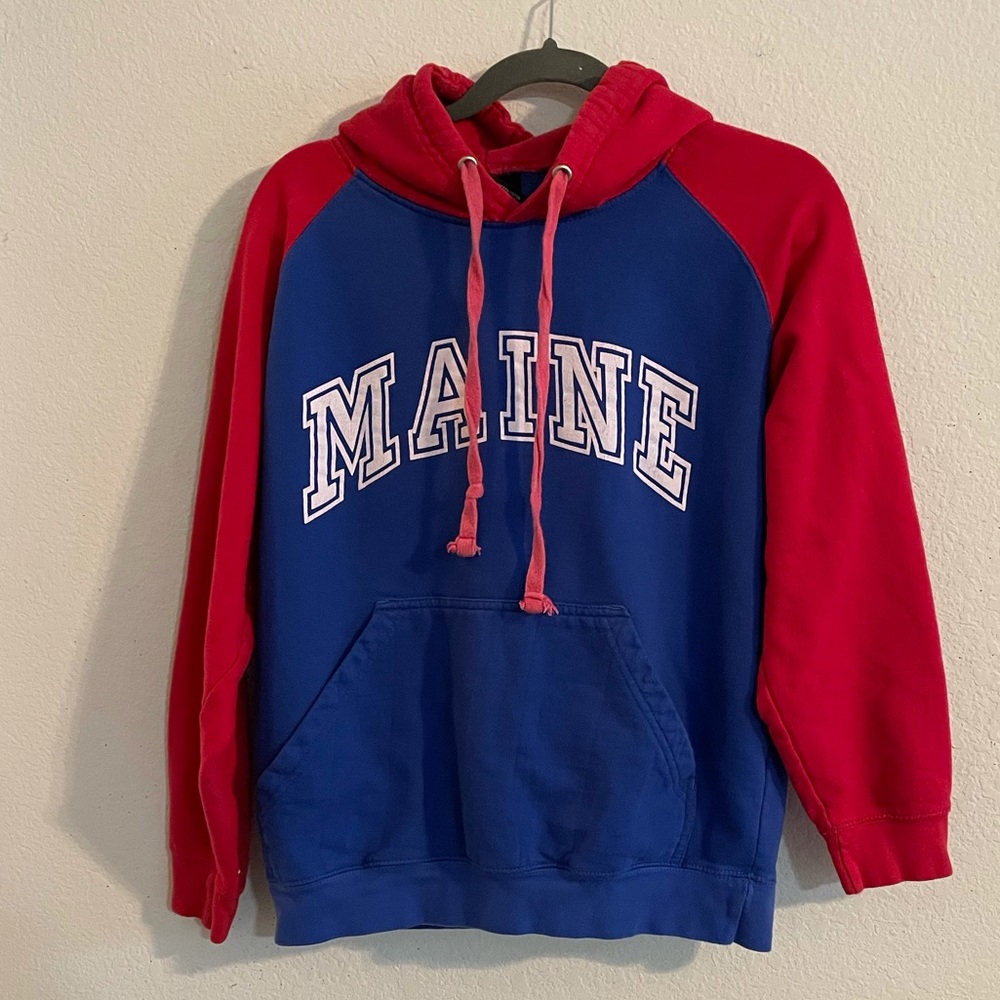 HOODIE STATE MAINE  BULLETIN WOMENS